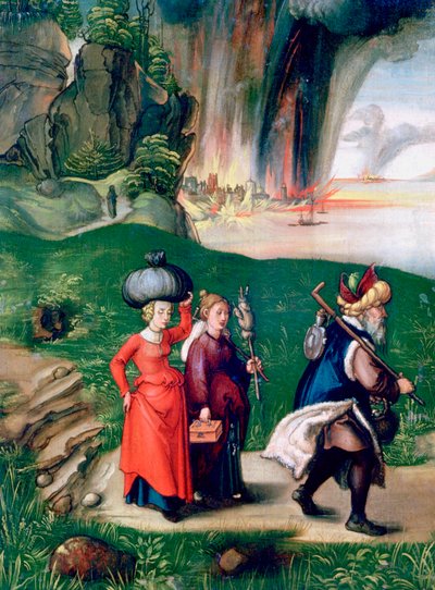 Lot e le sue figlie da Albrecht Dürer