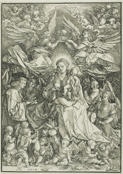 Madonna Regina degli Angeli da Albrecht Dürer