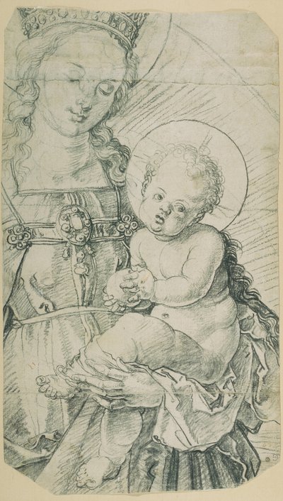 Madonna con Bambino, 1514 da Albrecht Dürer