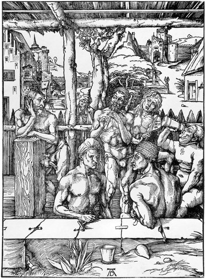 Bagno degli uomini da Albrecht Dürer