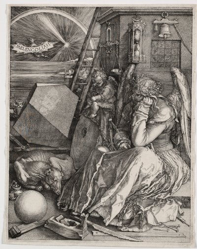 Melencolia I, 1514 da Albrecht Dürer