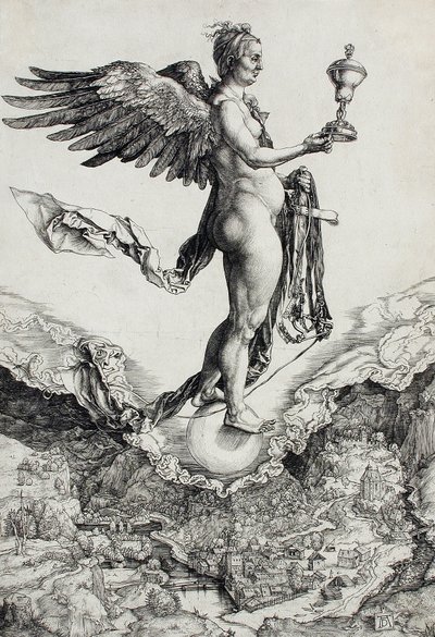 Nemesi (La grande fortuna) da Albrecht Dürer