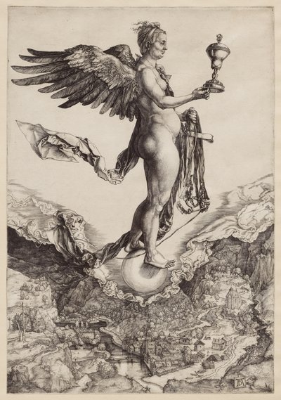 Nemesi (La grande fortuna) da Albrecht Dürer