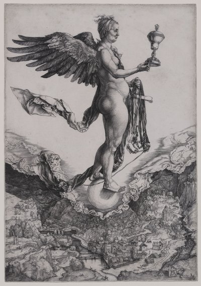 Nemesi (La grande fortuna) da Albrecht Dürer