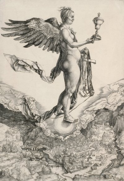 Nemesi (La Grande Fortuna) da Albrecht Dürer