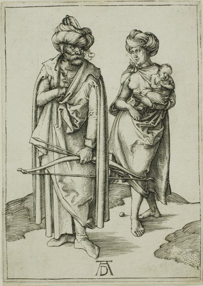 Famiglia orientale da Albrecht Dürer
