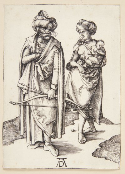 Famiglia orientale da Albrecht Dürer