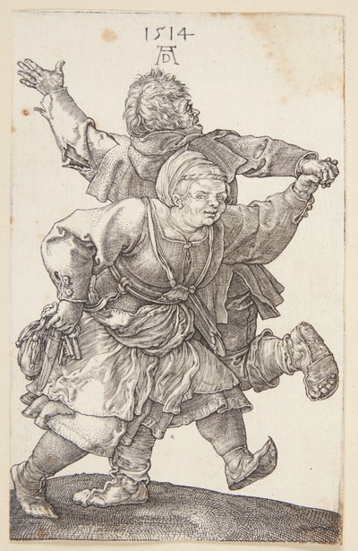 Coppia di contadini che ballano da Albrecht Dürer