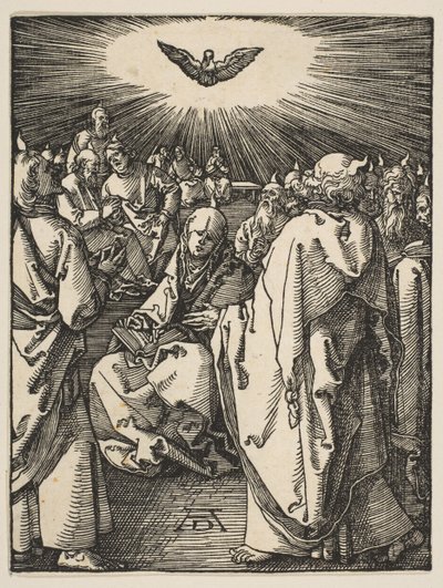 Pentecoste, da La Piccola Passione da Albrecht Dürer