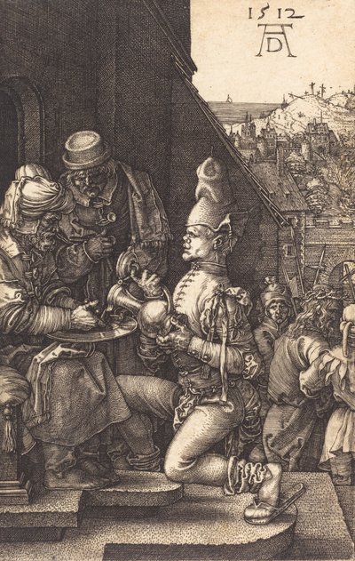 Pilato si lava le mani, 1512 da Albrecht Dürer