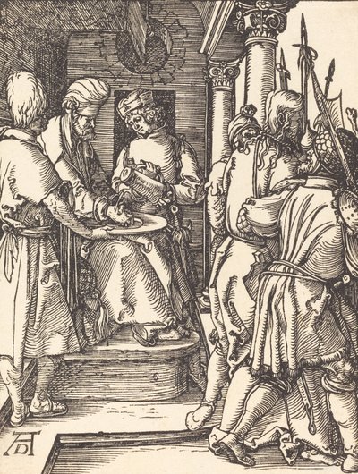 Pilato si lava le mani da Albrecht Dürer