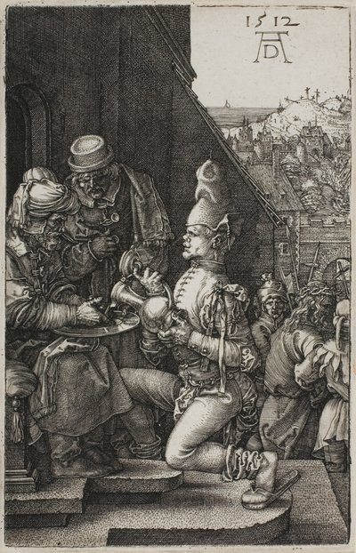 Pilato si lava le mani, dalla Passione Incisa da Albrecht Dürer