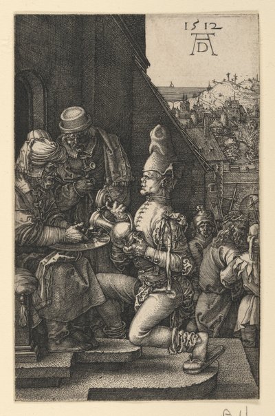 Pilato si lava le mani, dalla Passione incisa da Albrecht Dürer