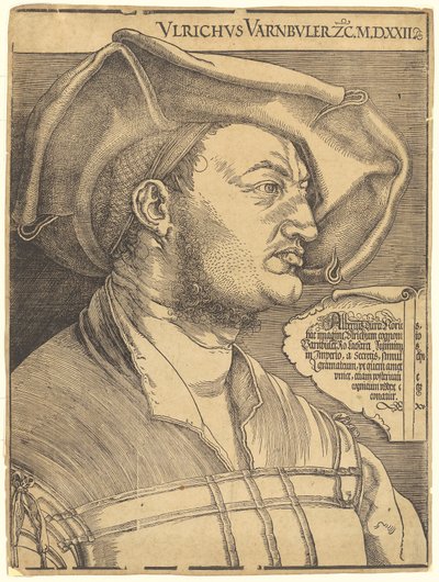 Ritratto di Ulrich Varnbüler da Albrecht Dürer