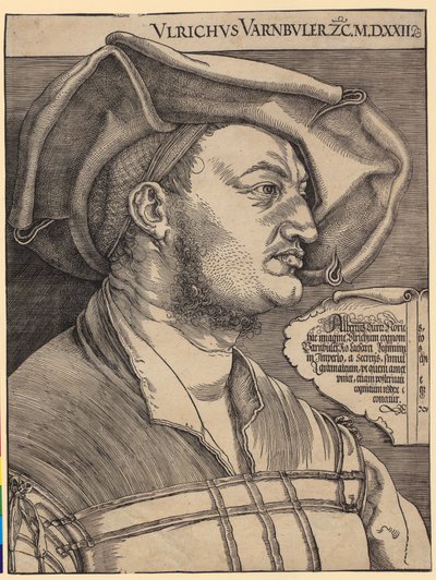 Ritratto di Ulrich Varnbüler da Albrecht Dürer