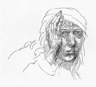 Ritratto di Albrecht Durer da ragazzo da Albrecht Dürer