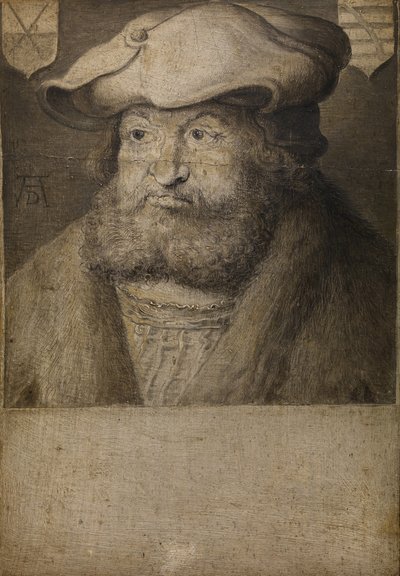 Ritratto di Federico III, Elettore di Sassonia 1463-1525, c. 1525 da Albrecht Dürer
