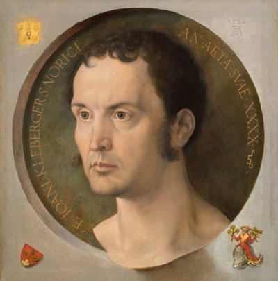 Ritratto di Johann Kleeberger, 1526 da Albrecht Dürer