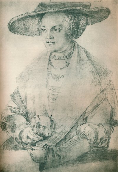 Ritratto di una signora, c1500-1520 da Albrecht Dürer