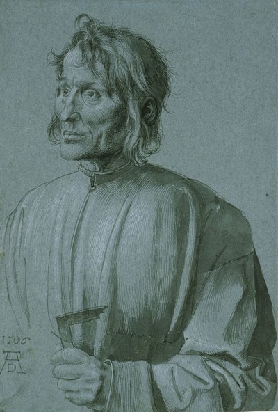 Ritratto di un architetto Hieronymus von Augsburg, 1506 da Albrecht Dürer