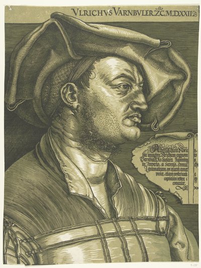 Ritratto di Ulrich Varnbüler da Albrecht Dürer