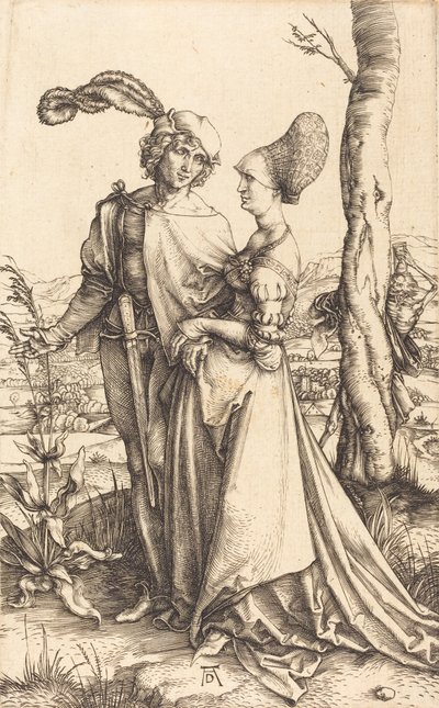 Passeggiata, c. 1497 da Albrecht Dürer