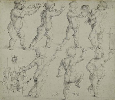Putti, 1495 da Albrecht Dürer