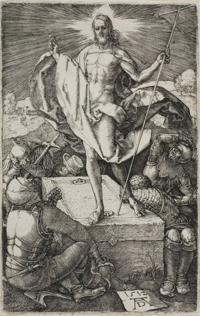 Resurrezione, dalla Passione incisa da Albrecht Dürer