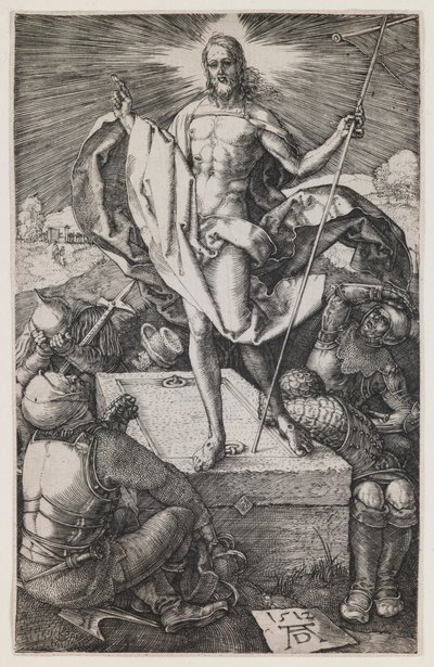 Resurrezione, dalla serie “La Passione Incisa” da Albrecht Dürer
