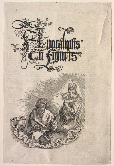 Rivelazione di San Giovanni: Pagina del titolo dell