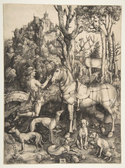San Eustachio, ca. 1501 da Albrecht Dürer