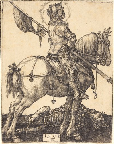 San Giorgio a cavallo da Albrecht Dürer
