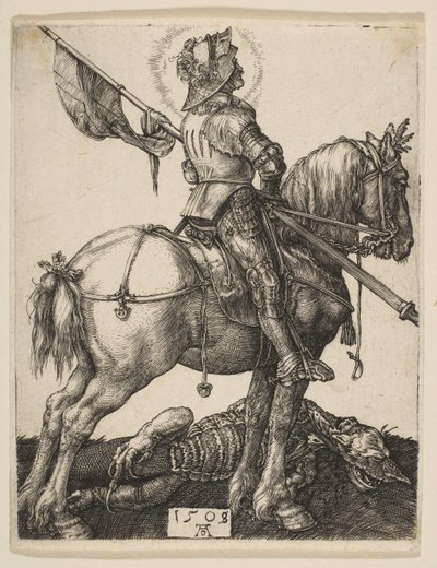 San Giorgio a cavallo da Albrecht Dürer