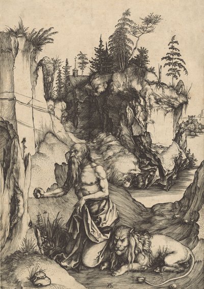 San Girolamo Penitente nel Deserto da Albrecht Dürer