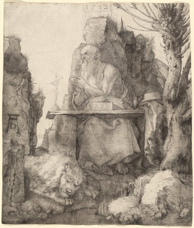San Girolamo presso il salice pollard da Albrecht Dürer