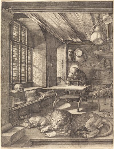 San Girolamo nel suo studio da Albrecht Dürer