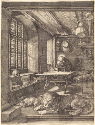 San Girolamo nel suo studio da Albrecht Dürer