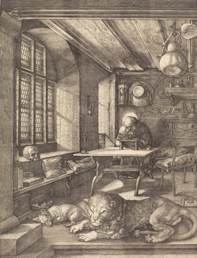 San Girolamo nel suo studio, 1514 da Albrecht Dürer