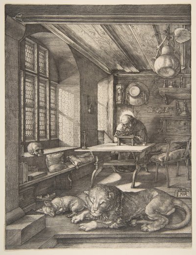 San Girolamo nel suo studio da Albrecht Dürer