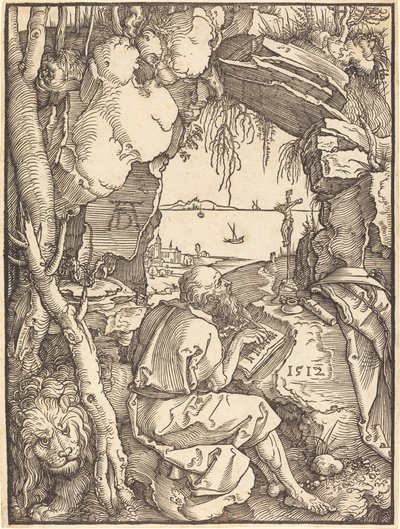 San Girolamo in una Grotta da Albrecht Dürer