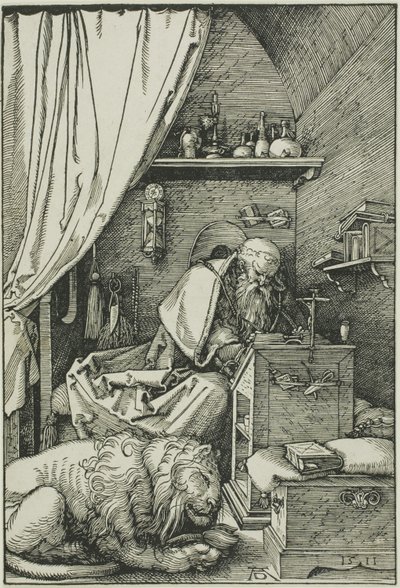 San Girolamo nella sua cella da Albrecht Dürer