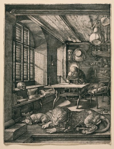 San Girolamo nella sua cella da Albrecht Dürer