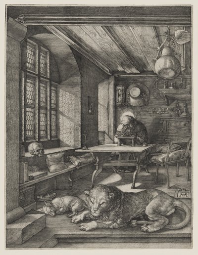 San Girolamo nel suo studio da Albrecht Dürer