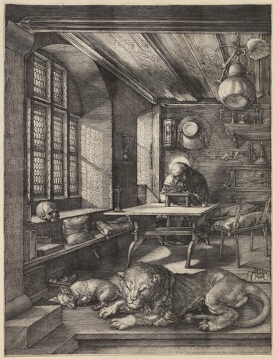San Girolamo nel suo Studio da Albrecht Dürer