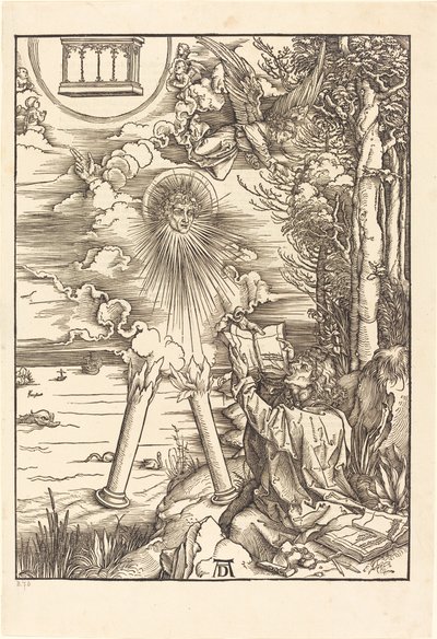 San Giovanni che divora il libro da Albrecht Dürer