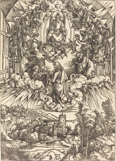 San Giovanni davanti a Dio e agli anziani da Albrecht Dürer