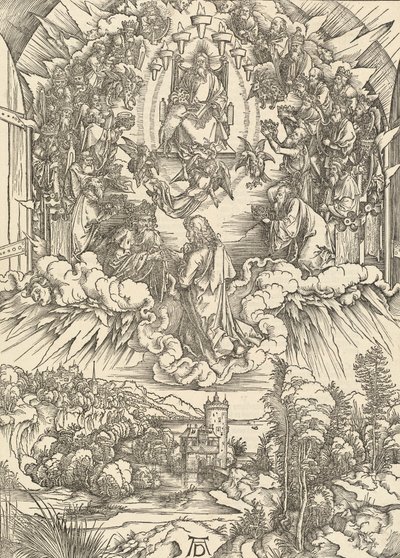 San Giovanni davanti a Dio e agli anziani da Albrecht Dürer