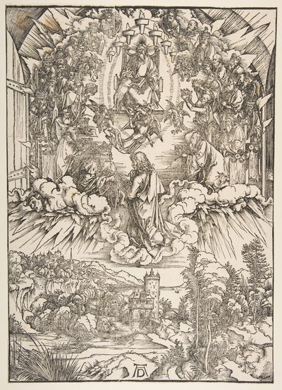 San Giovanni davanti a Dio e agli Anziani, da L