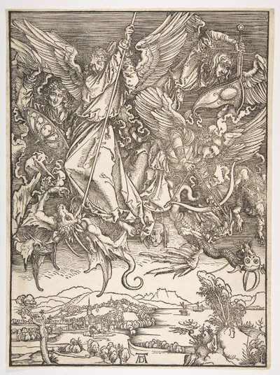 San Michele e il drago, dall