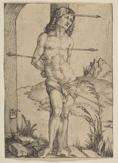 San Sebastiano legato alla colonna da Albrecht Dürer